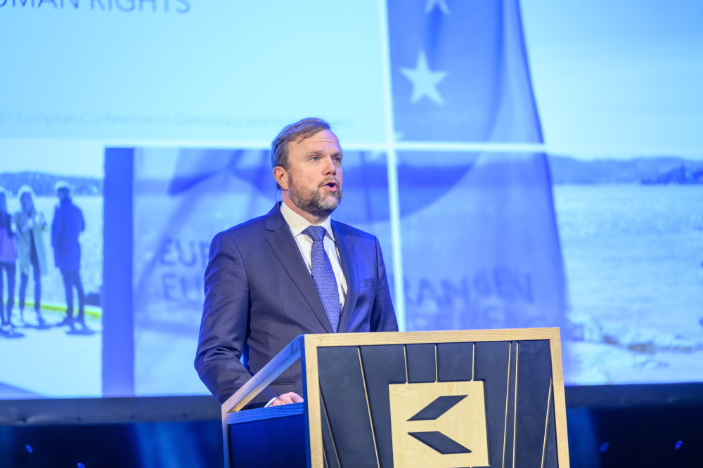 Statement by the Deputy Secretary General of the Council of Europe, Bjørn Berge. 