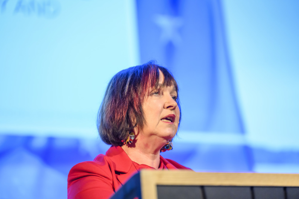 Senator Fiona O’Loughlin (Lib/IRE), Chair of the Irish delegation to the PACE and Rapporteur on the Summit of the CoE. 