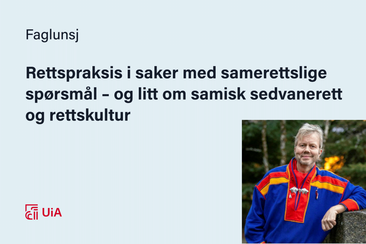 Dette er et bilde av Øyvind Ravna som er professor i rettsvitenskap ved Det juridiske fakultet ved UiT