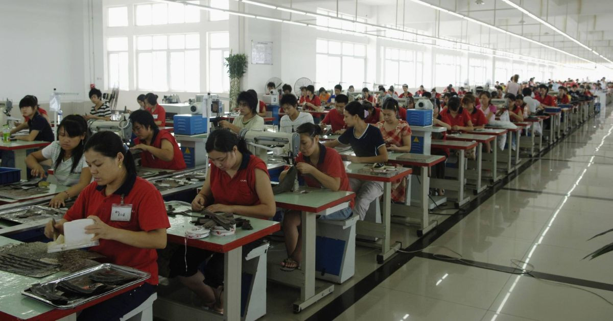 Tekstilarbeidere i Kina